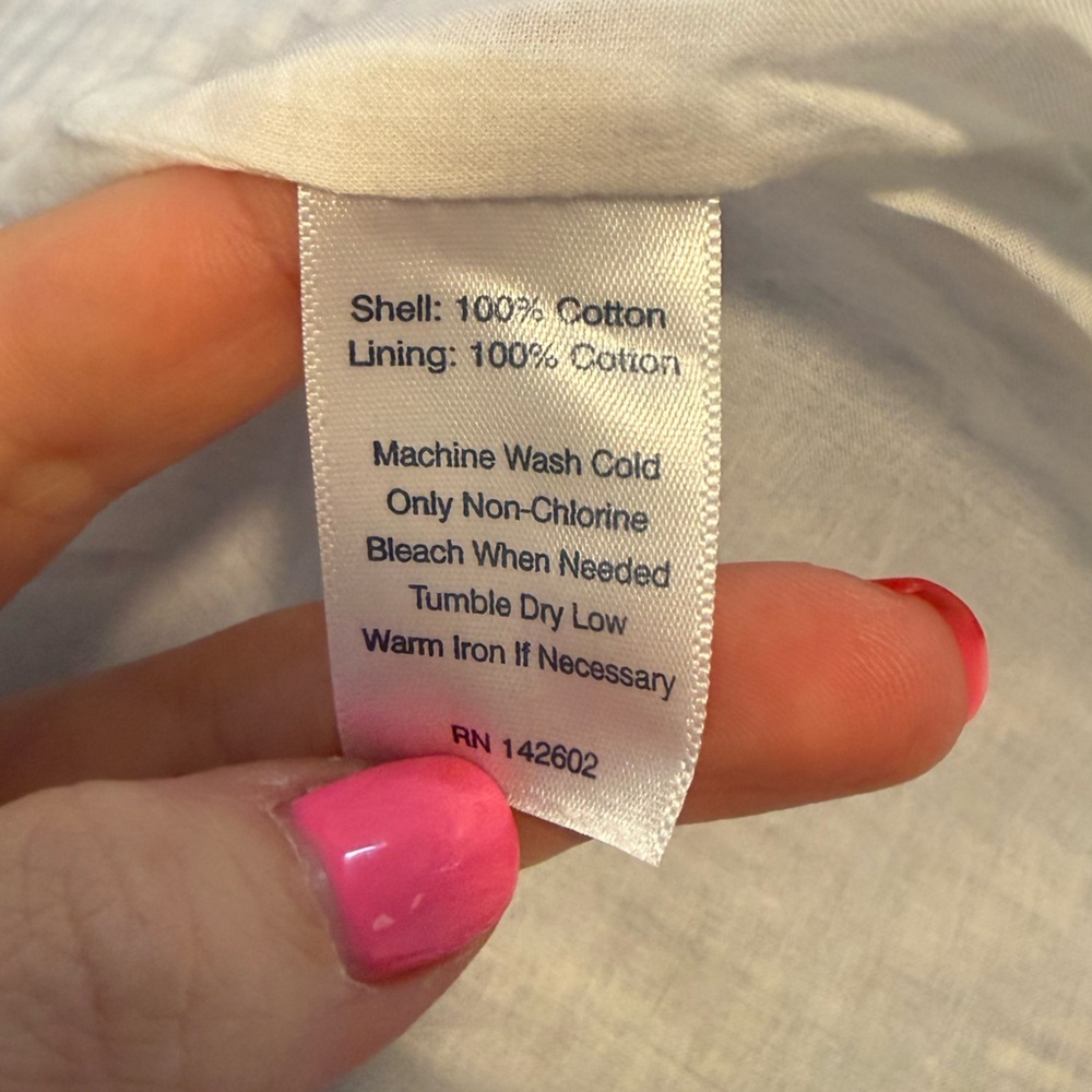 Sail to Sable STS Blue White Gingham RicRac Midi Maxi Smocked Strapless Dress L - Picture 6 of 7